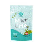 Matcha latte con leche de soya